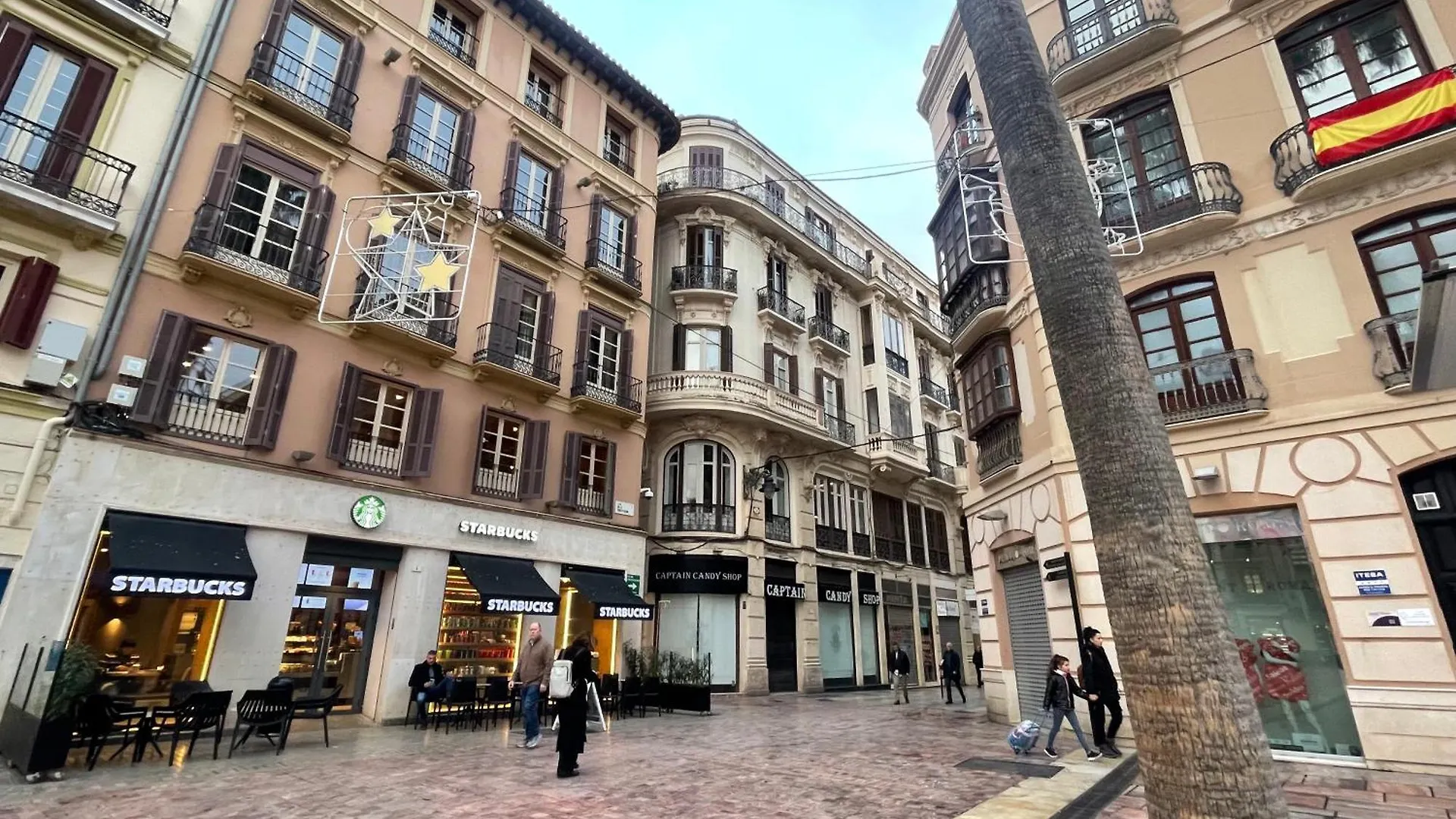 Apartman Atico En Plaza De La Constitucion 3 Bedrooms Málaga Spanyolország